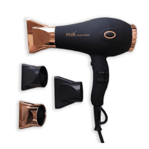 Muk Black and Rose Gold Blow Dryer 3900-IR Hair Dryer Muk Haircare - On Line Hair Depot