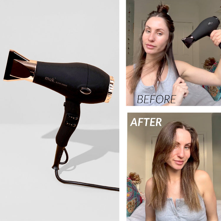 muk Blow 3900IR Dryer Rose Gold Hair Dryer - On Line Hair Depot