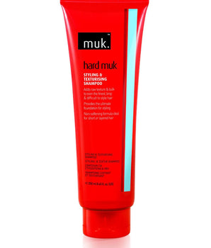Muk Hard Muk Styling and Texturising Shampoo 250ml Muk Haircare - On Line Hair Depot