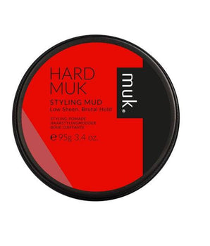 Muk Hard Muk Styling Mud 2 x 95GR Low Sheen Brutal Hold Muk Haircare - On Line Hair Depot