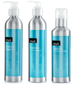 Muk Head Muk Oily Scalp Shampoo / Dandruff Control Shampoo / 20 in 1 Miracle Tre Muk Haircare - On Line Hair Depot