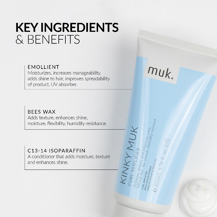 Muk Moisturise Curly Hair Routine - On Line Hair Depot