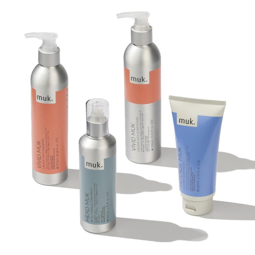 Muk Protect Colour Treated Hair Routine - On Line Hair Depot