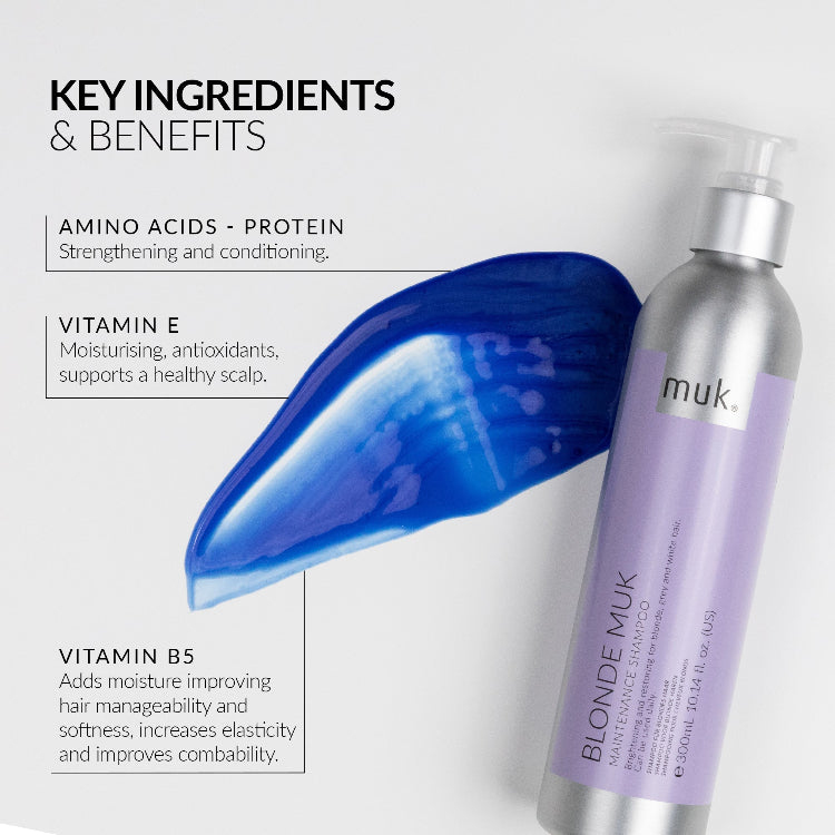 Muk Replenish Blonde Hair Routine - On Line Hair Depot