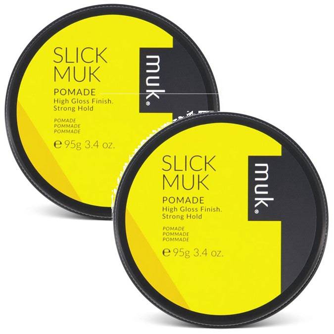 Slick Muk Pomade styling 95g duo - On Line Hair Depot
