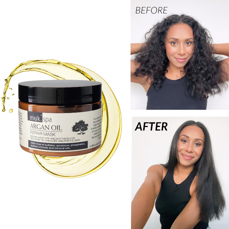 muk Spa Argan Oil Repair Mask 250ml - On Line Hair Depot