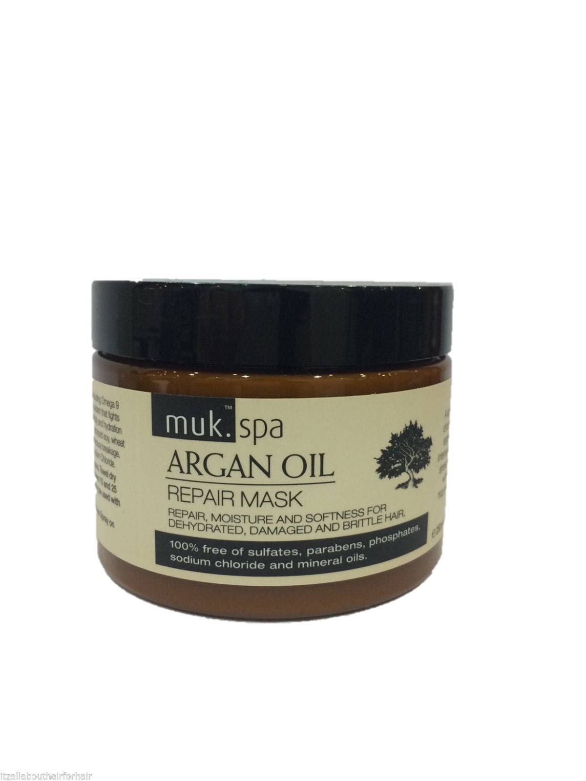 Muk Spa Argan Oil Repair Mask Treatment 250ml Muk Haircare - On Line Hair Depot