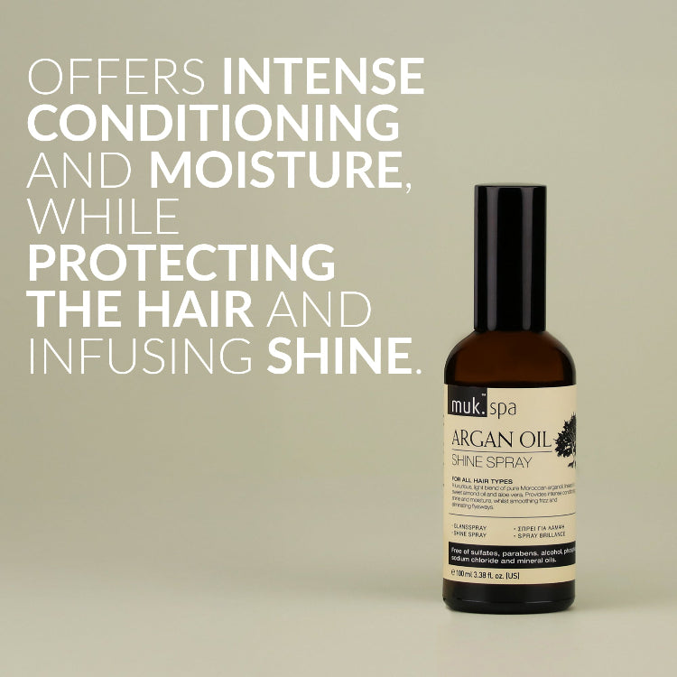 muk Spa Argan Oil Repair Shine Spray 100ml - On Line Hair Depot