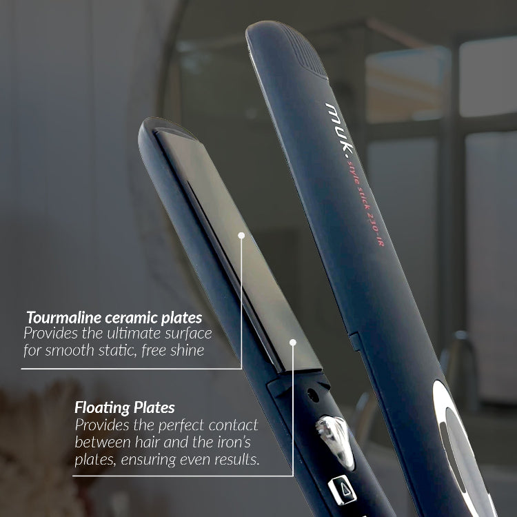 muk Style Stick 230IR Hair Straightener - On Line Hair Depot