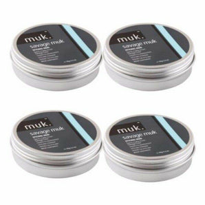 SAVAGE MUK STYLING MUD 95GR by MUK hard hold X 4 Australian Stockists and Stock - On Line Hair Depot