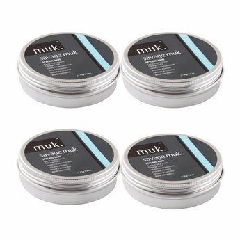 SAVAGE MUK STYLING MUD 95GR by MUK hard hold X 4 Australian Stockists and Stock - On Line Hair Depot