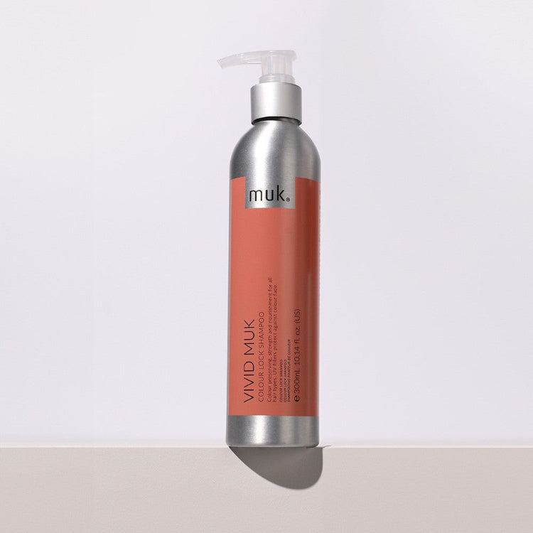 Vivid muk Colour Lock Shampoo 300ml - On Line Hair Depot