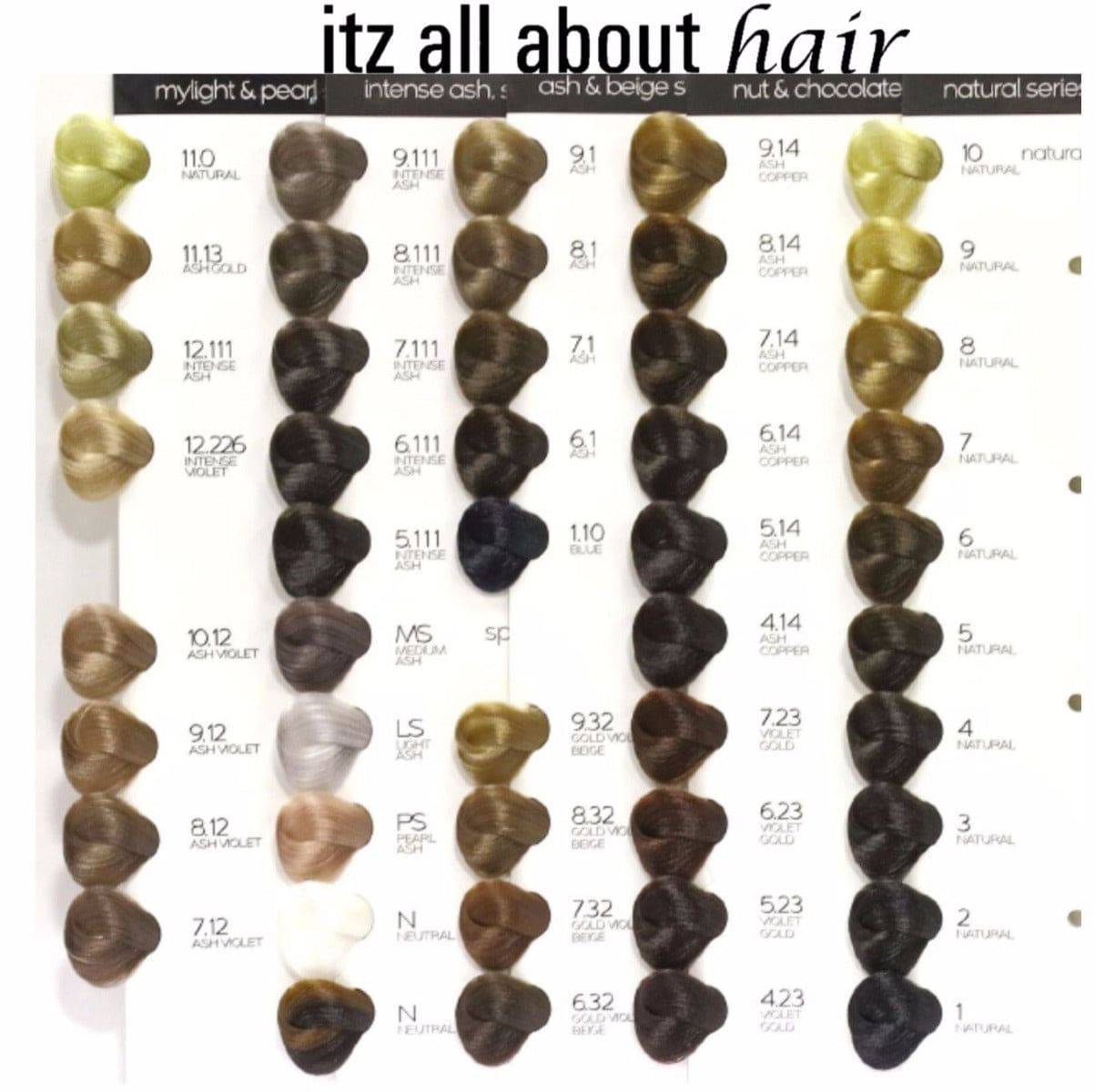 RPR My Colour 12.111 Level 12 Intense Ash 100g tube Mix 1:1.5 My Colour - On Line Hair Depot