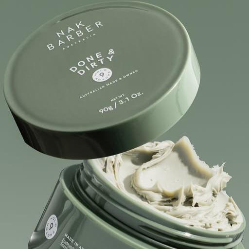 Nak Barber Done & Dirty Matt Clay Firm hold 90g - On Line Hair Depot