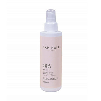 Nak Curls Creme Defines Curls & Tames Frizz Vegan & Sulphate Free 150ml - On Line Hair Depot