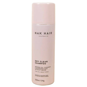 Nak Dry Clean Shampoo 200g a water free dry shampoo - On Line Hair Depot