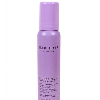 Nak Blonde Plus 10v Toning Foam 100 g Nak - On Line Hair Depot