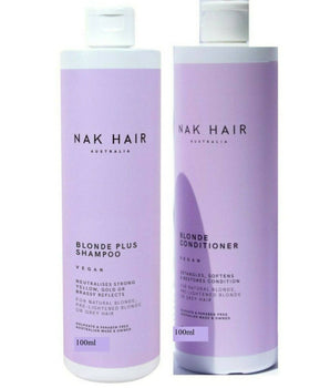 Nak Blonde Plus Shampoo Conditioner Travel Size Duo Nak - On Line Hair Depot