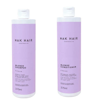 Nak Blonde Shampoo and Conditioner Duo Nak - On Line Hair Depot