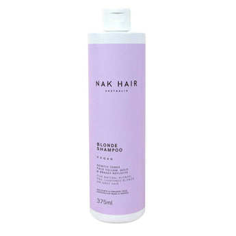 Nak Blonde Shampoo Conditioner & Platinum Blonde Treatment Trio Pack VEGAN Nak - On Line Hair Depot