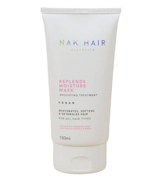 Nak Replends Moisture Mask Treatment hydrates, Softens & Detangles 150ml Nak - On Line Hair Depot