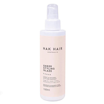 Nak Sheer Styling Glaze 150ml Nak - On Line Hair Depot