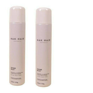 NAK Shine Mist Conditioning Shine Spray 150g Duo Nak - On Line Hair Depot