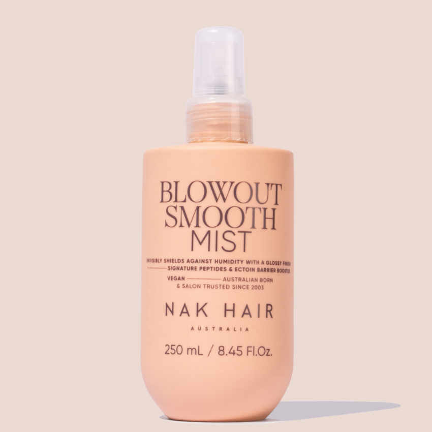 NAK Blowout Smooth Mist 250ml - On Line Hair Depot