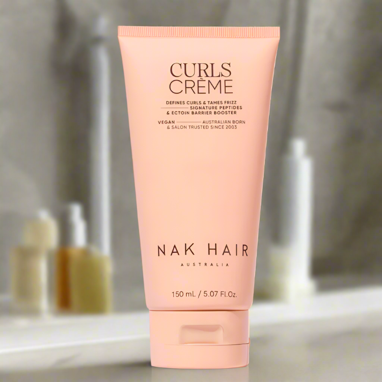 NAK Curls Creme Defines Curls & Tames Frizz Vegan & Sulphate Free - On Line Hair Depot