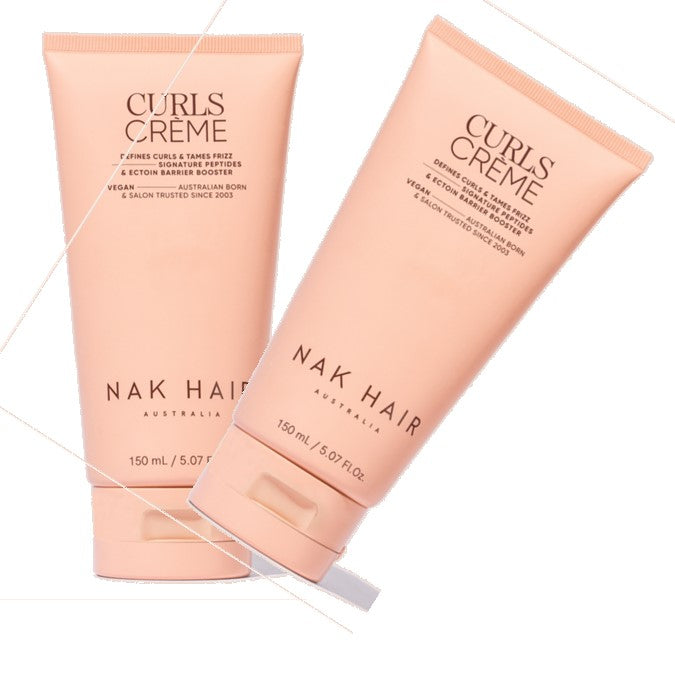 Nak Curls Creme Defines Duo Curls & Tames Frizz Vegan & Sulphate Free 150ml - On Line Hair Depot
