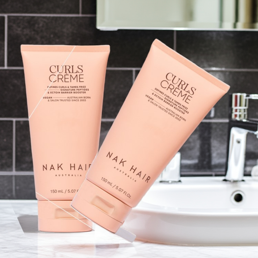 Nak Curls Creme Defines Duo Curls & Tames Frizz Vegan & Sulphate Free 150ml - On Line Hair Depot