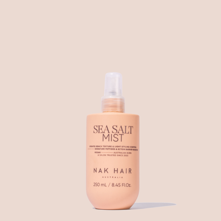 Nak Sea Salt Mist Creates Beach Texture and Light Styling Control - On Line Hair Depot
