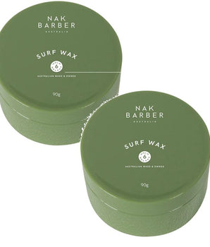Nak Surf Wax Matt Wax Medium hold 90g x 2 Nak - On Line Hair Depot