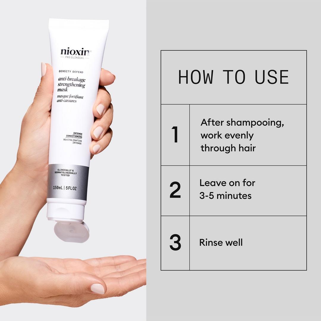 Nioxin Density Defend Anti-breakage Strengthening Mask 150ml - On Line Hair Depot