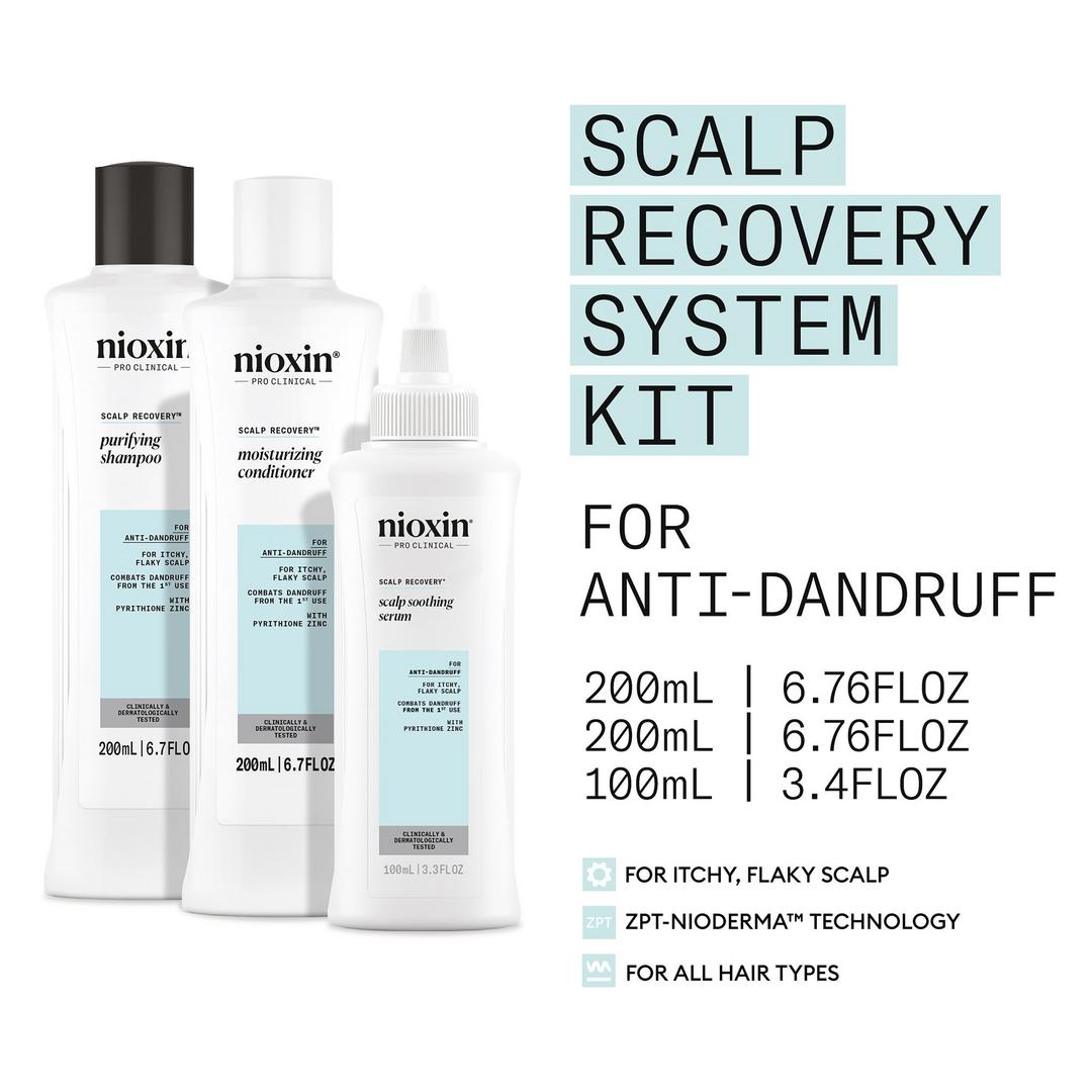 Nioxin Scalp Recovery Kit for Itchy Flaky Scalp - On Line Hair Depot