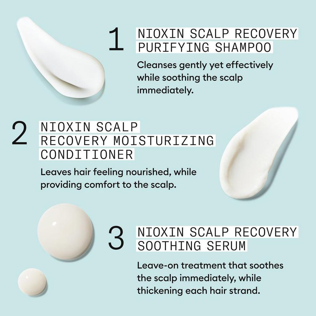 Nioxin Scalp Recovery Kit for Itchy Flaky Scalp - On Line Hair Depot
