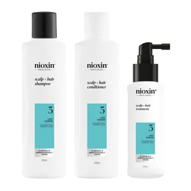 Nioxin System 3 Starter Kit for colored hair with light thinning - On Line Hair Depot