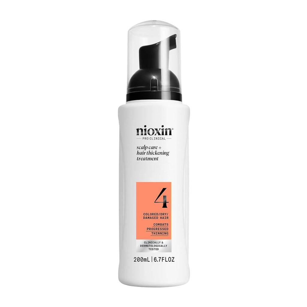 Nioxin System 4 Scalp & Hair Thickening Treatment for colored hair with progressed thinning - On Line Hair Depot