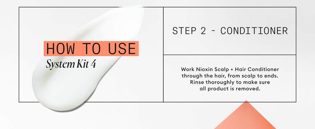 Nioxin System 4 Trial Kit  for colored hair with progressed thinning - On Line Hair Depot