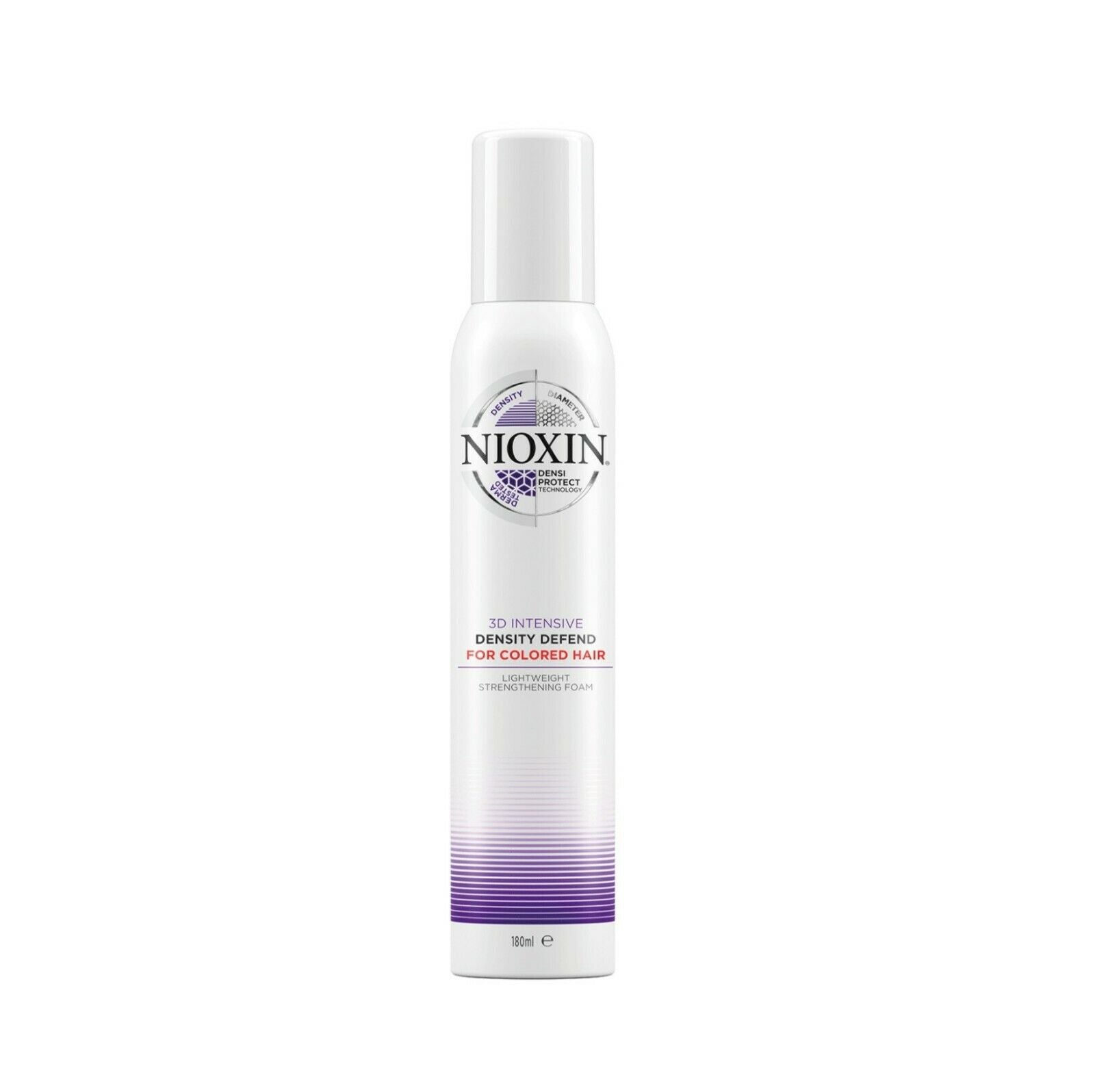Nioxin 3D Density Defend for Colored Hair Mousse Lightweight Strengthen Nioxin Professional - On Line Hair Depot
