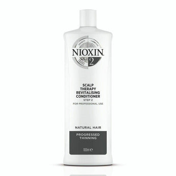 Nioxin Professional System 2 Cleanser Shampoo and Scalp Revitalizing Conditioner 1lt Duo Nioxin Professional - On Line Hair Depot