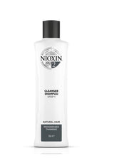 Nioxin System 2 Cleanser Shampoo 300ml for natural hair with progressed thinning - On Line Hair Depot