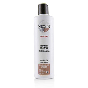 Nioxin System 3 Cleanser Shampoo 300ml for colored hair with light thinning - On Line Hair Depot