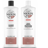 Nioxin Professional System 3 Cleansing Shampoo & Revitalizing Conditioner Set Nioxin Professional - On Line Hair Depot