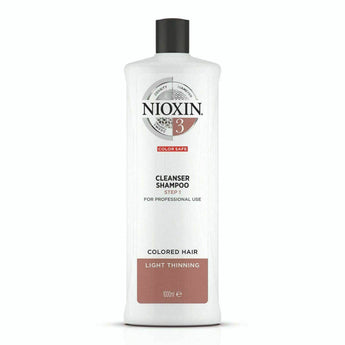 Nioxin Professional System 3 for Light Thinning Coloured Hair  Mutliple Variations Available Nioxin Professional - On Line Hair Depot