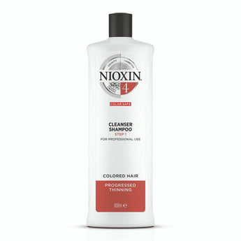 Nioxin System 4 1 Litre Duo for colored hair with progressed thinning - On Line Hair Depot