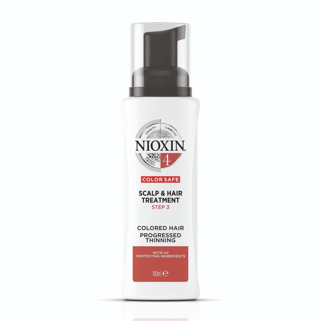 Nioxin System 4 Scalp & Hair Thickening Treatment for colored hair with progressed thinning - On Line Hair Depot