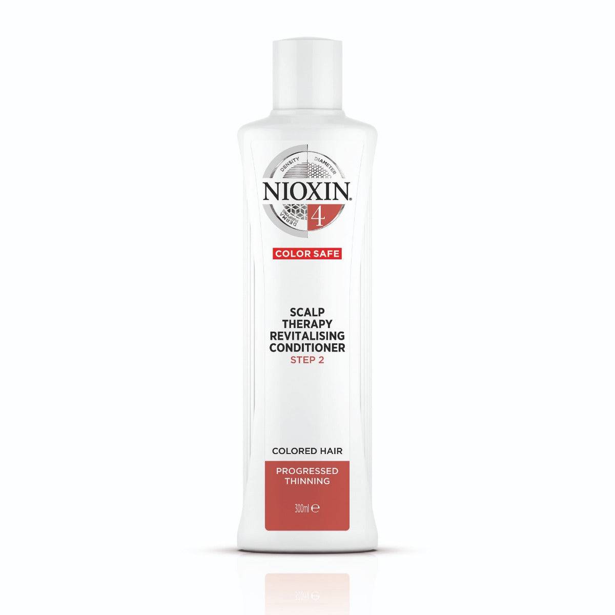Nioxin Professional System 4 Scalp Therapy Revitalizing Conditioner For Fine, Noticeably Thinning Chemically Treated Hair 300 ml Nioxin Professional - On Line Hair Depot