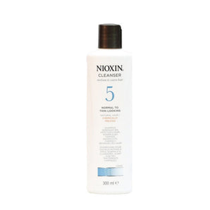 Nioxin System 5 Cleanser Shampoo 300ml for chemically treated hair with Light thinning - On Line Hair Depot