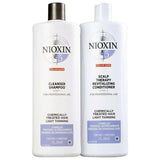 Nioxin System 5 Cleanser Shampoo and Scalp Revitaliser Conditioner 1 Litre Duo - On Line Hair Depot